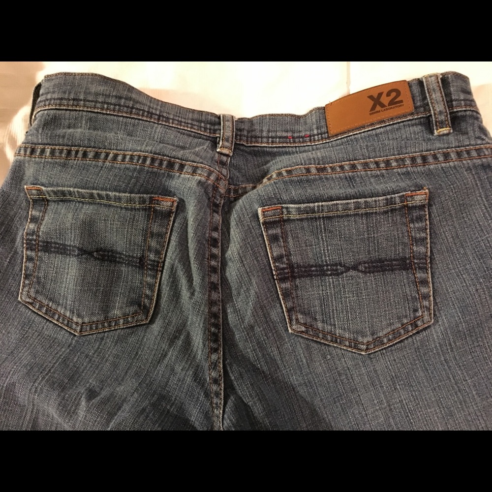 Vintage Express Jeans X2 Flare Sz 4 EUC